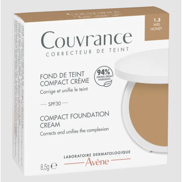 7292474-Avène Couvrance Base Creme Compacto Mel SPF30 1.3 8,5G.png